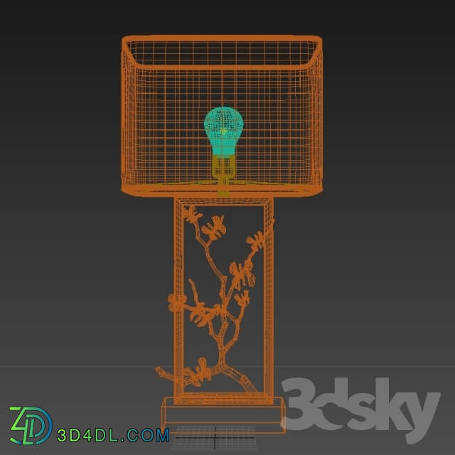 Table lamp - Butterfly Ginkgo Table Lamp