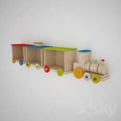 Miscellaneous - Shelf in the nursery _quot_Train_quot_ 