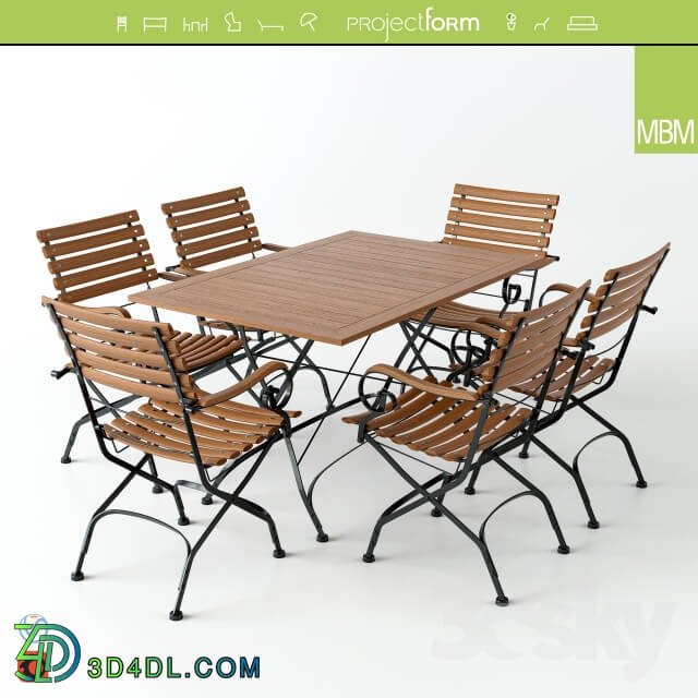 Table _ Chair - BRAZIL Table _ Chair by MBM