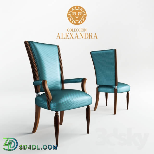 Table _ Chair - Table and chairs Coleccion Alexandra Deco