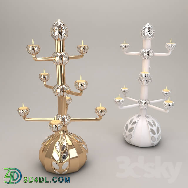 Floor lamp - Candle holder