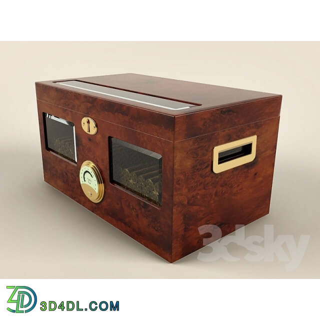 Other decorative objects - A Humidor
