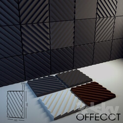 3D panel - Offecct Stripes 