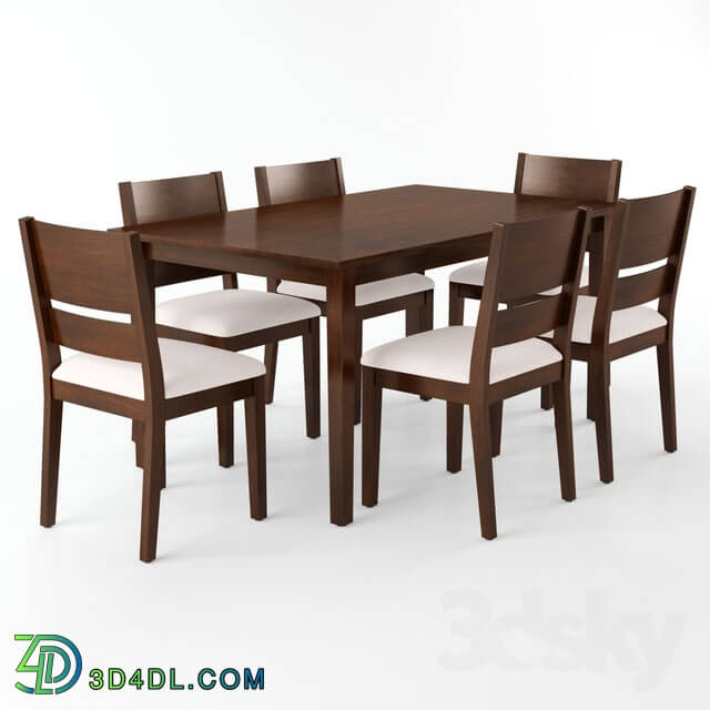 Table _ Chair - Dining Table Chair Set