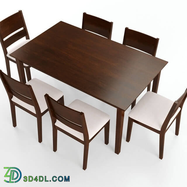 Table _ Chair - Dining Table Chair Set