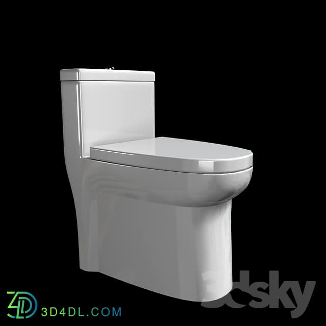 Toilet and Bidet - Flush toilet