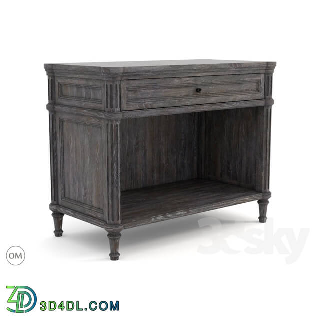 Sideboard _ Chest of drawer - Alden bedside table 8850-1130