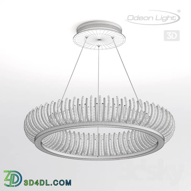 Ceiling light - Pendant light ODEON LIGHT 3863 _ 61L FIRE RING