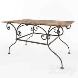 Table - Forged coffee table 