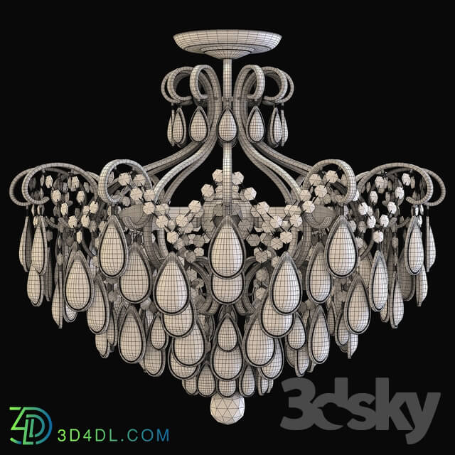 Ceiling light - Sevilia pl4 silver