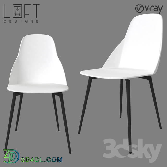 Chair - Chair LoftDesigne 30224 model