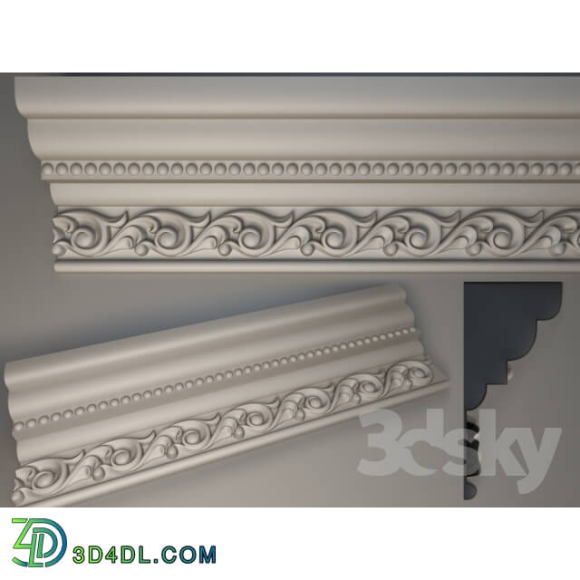 Decorative plaster - Baguette