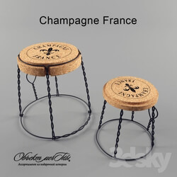 Table _ Chair - Champagne France 
