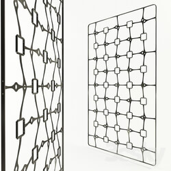 Other decorative objects - Decorative wrought partition. 