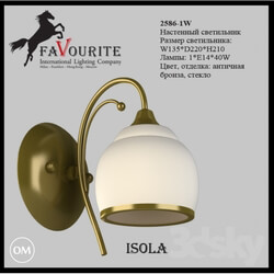 Wall light - Favourite 2586-1W Sconce 