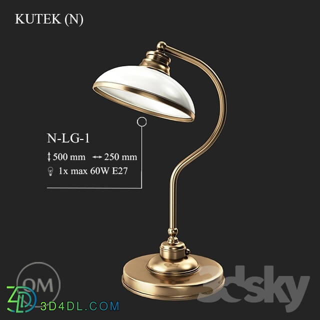 Table lamp - KUTEK _N_ LID-K-1
