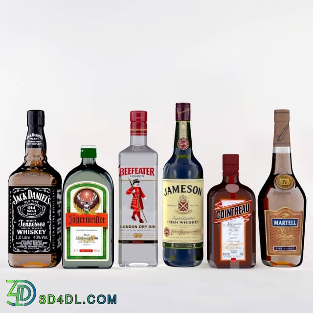 Food and drinks - Elite alcohol_ Set 1