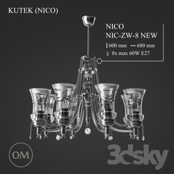 Ceiling light - KUTEK _NICO_ NIC-ZW-8-NEW 