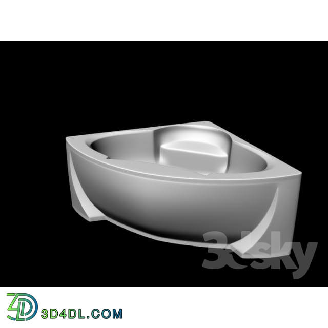 Bathtub - Aquatek bath angular Polaris-1