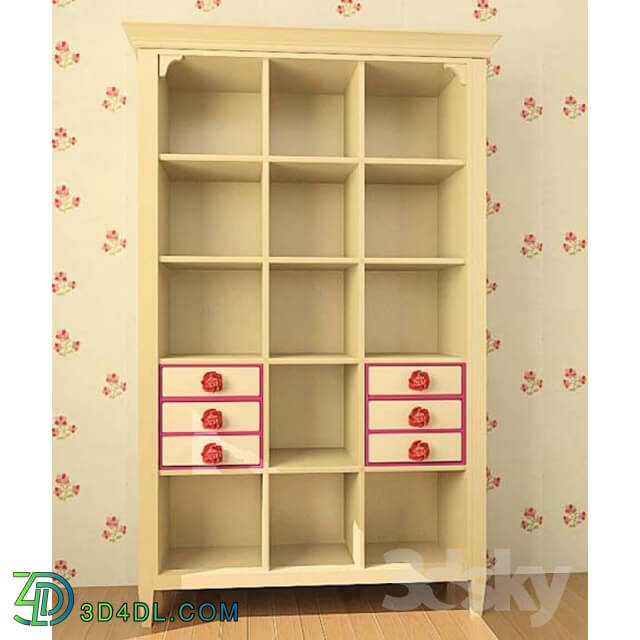 Wardrobe - Children_s storage rack