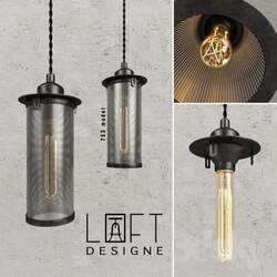 Ceiling light - Hanging lamp 753 model 