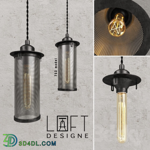 Ceiling light - Hanging lamp 753 model