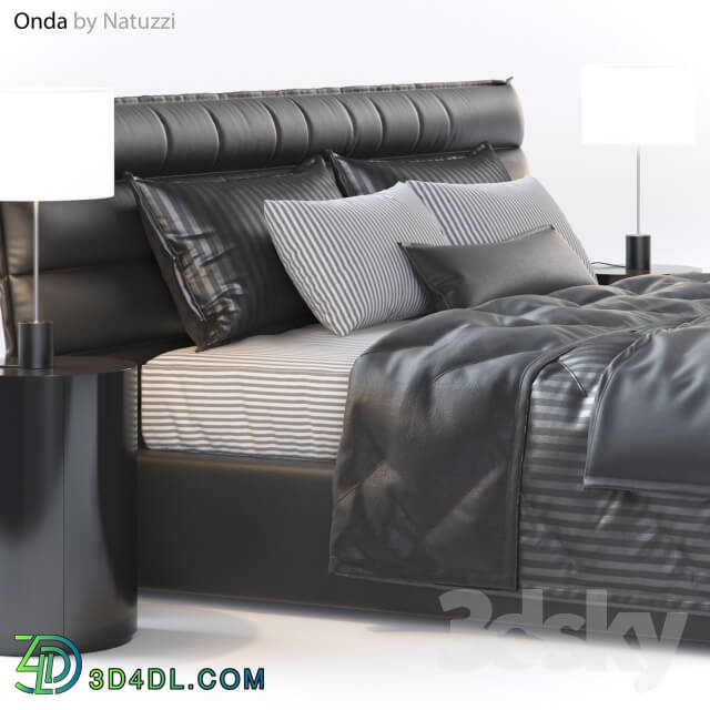 Bed - Onda by Natuzzi