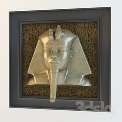 Other decorative objects - Stone pharaoh bust 