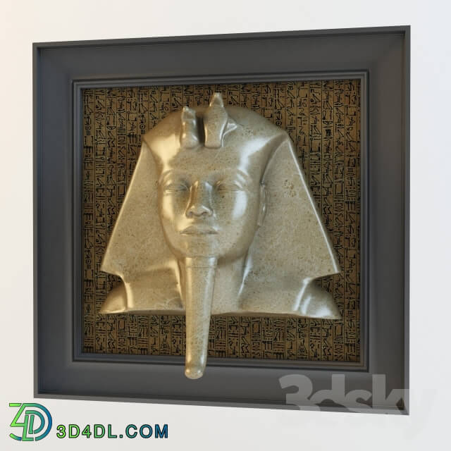 Other decorative objects - Stone pharaoh bust