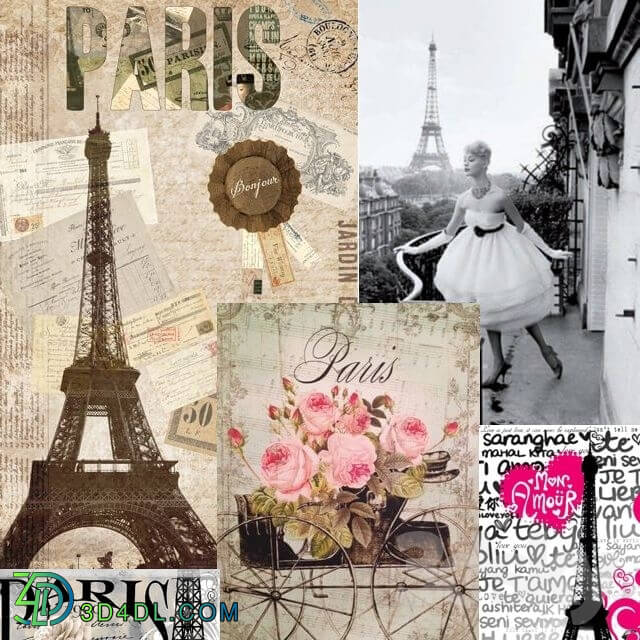 Miscellaneous - Texture vintage_ and not just on the subject of Paris_ France.