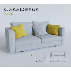 Sofa - Casadesus - Harvey sofa 1 
