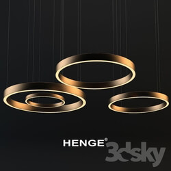 Ceiling light - Suspension henge light ring horizontal 
