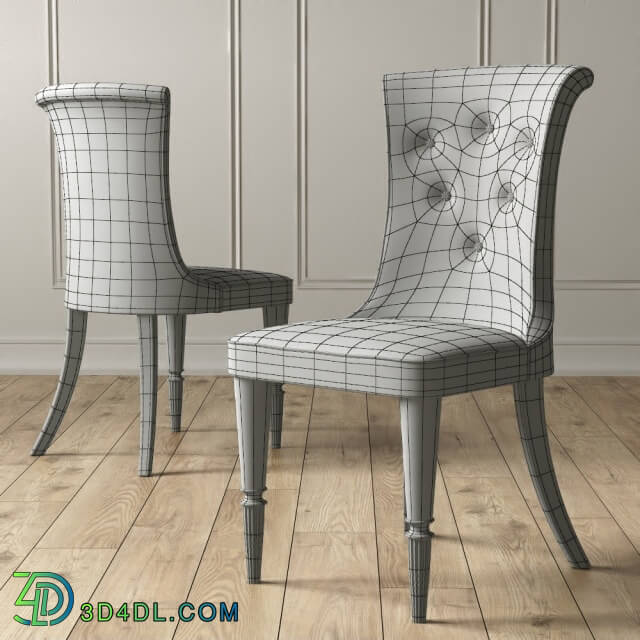 Table _ Chair - LAYTON Marble Table _amp_ MARION Chairs