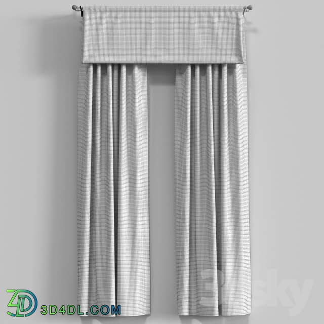 Curtain - COTTON CANVAS DRAPERY PANEL