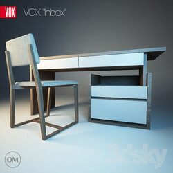 Table _ Chair - Writing desk and chair 