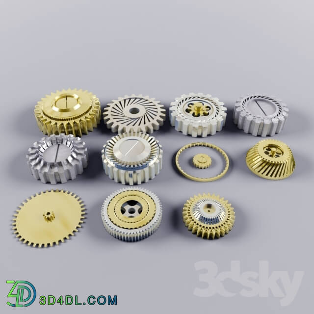 Miscellaneous - set of gears