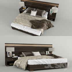 Bed - ART DECO BED 02 