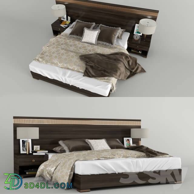 Bed - ART DECO BED 02