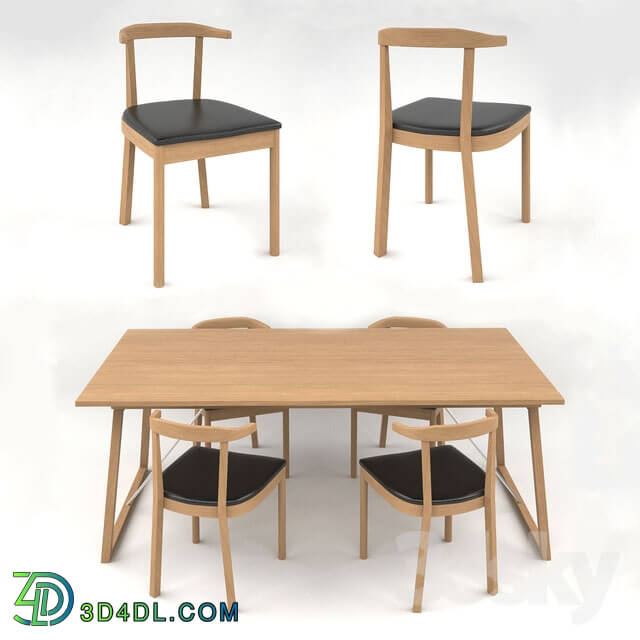 Table _ Chair - Retro Dining