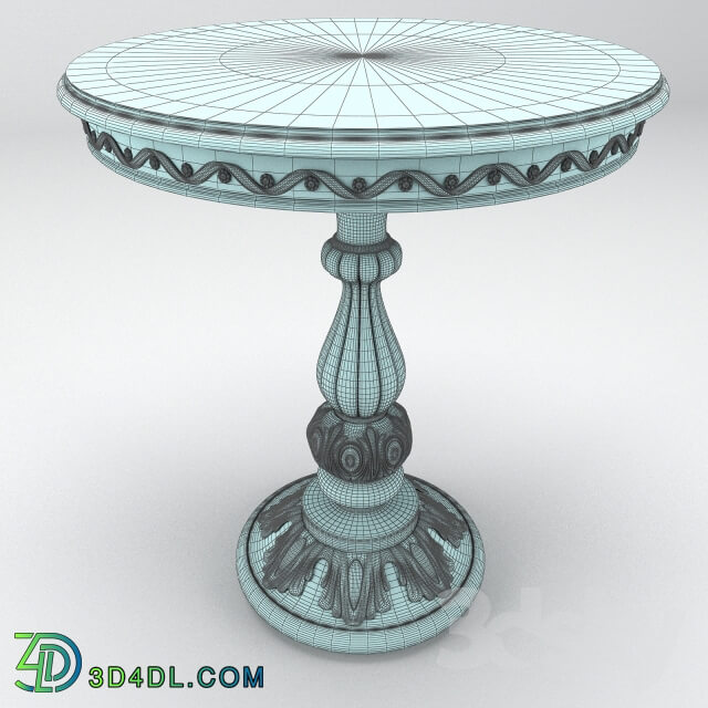 Table - Round Coffee Table Modenese Gastone Art 12614