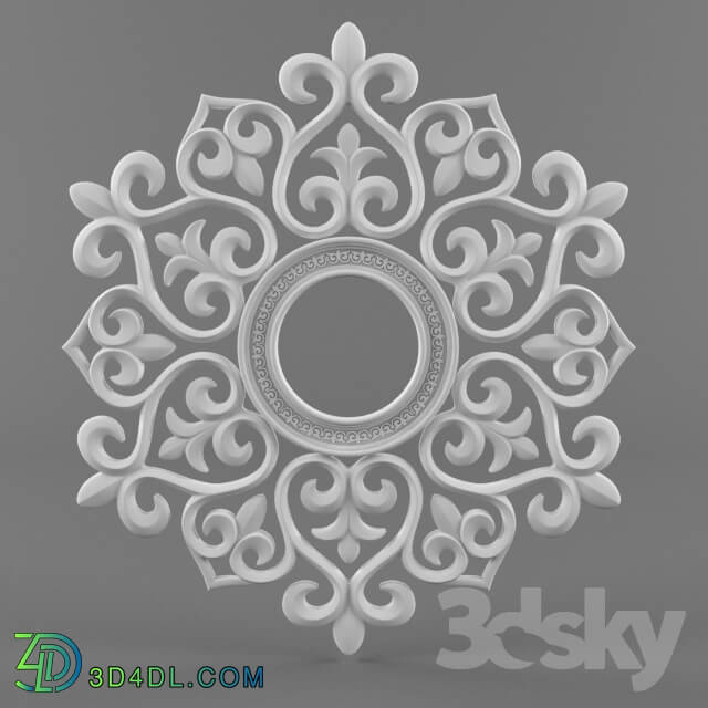 Decorative plaster - Power socket