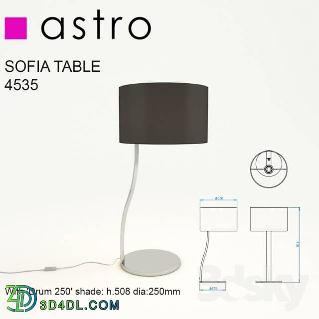 Table lamp - ASTRO SOFIA TABLE 4535