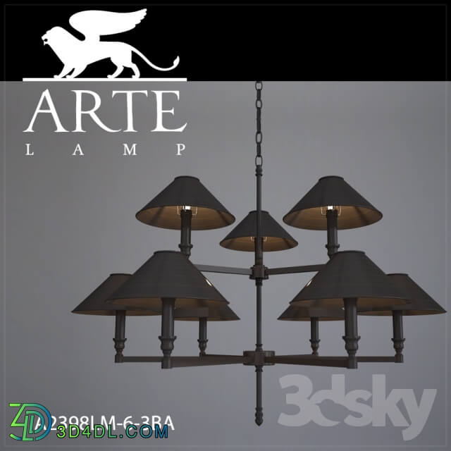 Ceiling light - Chandelier ArteLamp A2398LM-6-3BA