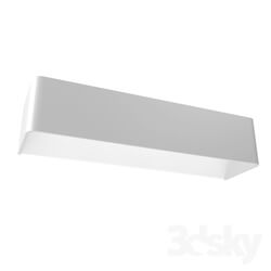 Wall light - 96204 LED sconces SANIA 3_ 12W _LED__ L365_ H80_ aluminum_ white 
