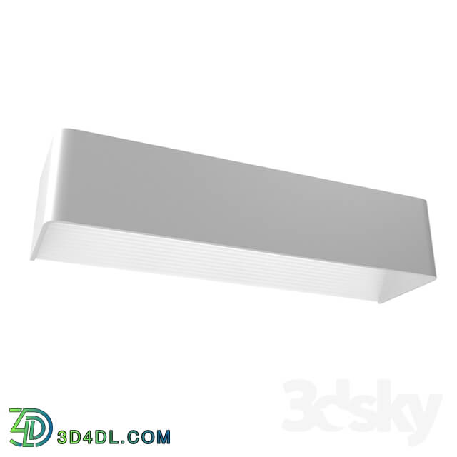 Wall light - 96204 LED sconces SANIA 3_ 12W _LED__ L365_ H80_ aluminum_ white