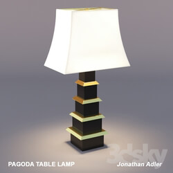 Table lamp - PAGODA TABLE LAMP 