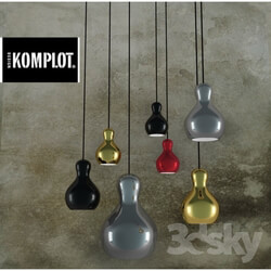 Ceiling light - Komplot Design for Calabash bulbs 