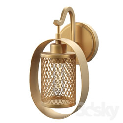 Wall light - Light Sconce Natural Brass 