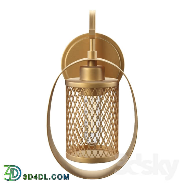 Wall light - Light Sconce Natural Brass