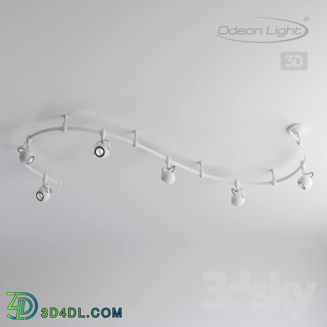 Technical lighting - Flexible track ODEON LIGHT 3804 _ 6TR PULLA